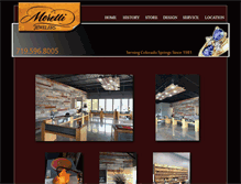 Tablet Screenshot of morettijewelers.com